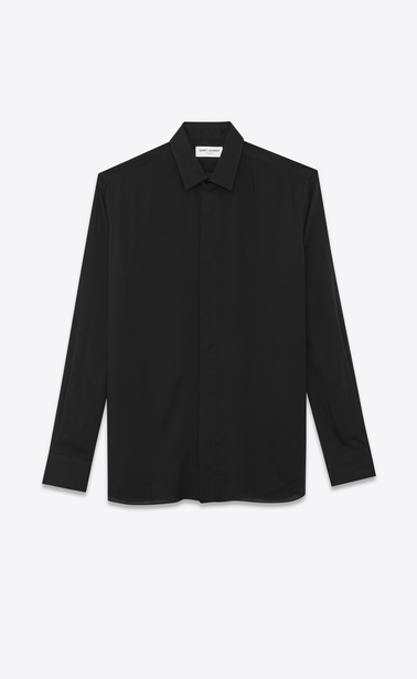 Satin voile shirt